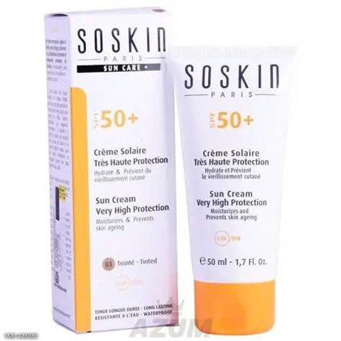 Kem Chống Nắng Soskin Very High Protection SPF50+ 50ml