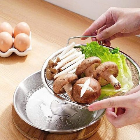 Set Khay Kèm Vỉ Lưới Lọc Dầu (TH299)