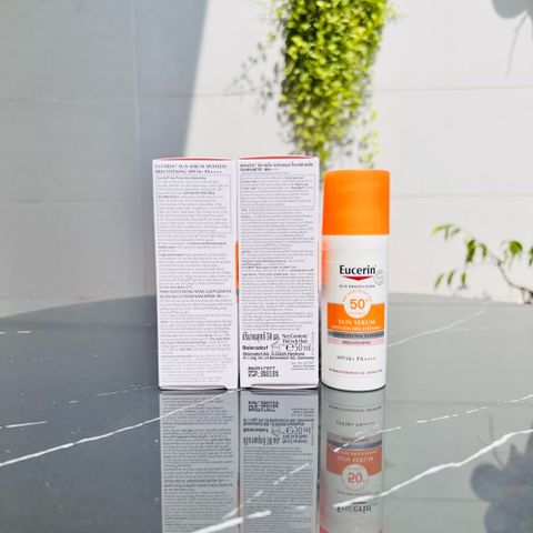 Kem Chống Nắng Eucerin Pigment Control SPF 50+ - Bảo Vệ Da Nám, Giúp Da Sáng Mịn, Phù Hợp Cho Da Nhạy Cảm 50ml