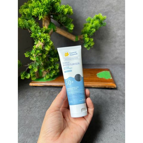 Kem chống nắng dưỡng ẩm Cancer Council SPF 50+ Face & Body Moisturiser Water Resistant 150ml