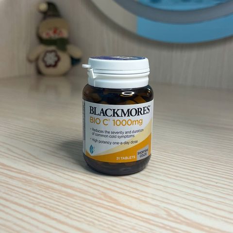 [Nhập khẩu chính ngạch] Viên uống Blackmores Bio C 1000mg - Bổ sung vitamin C, tăng cường sức khỏe (31 viên)