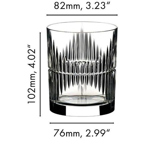 Set 2 cốc RIEDEL Tumbler Shadows 320ml - Made in Germany