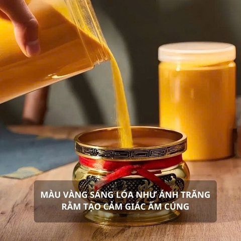 Hũ 1kg cát vàng kim sa để lư hương (TH317)