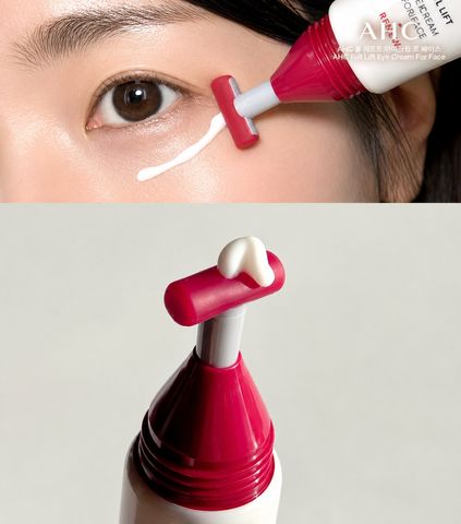 Kem Mắt AHC Ten Revolution Real Eye Cream For Face - Giảm Quầng Thâm, Ngừa Nếp Nhăn, 30ml, Dưỡng Ẩm & Căng Bóng Da Mắt