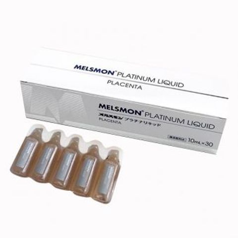 Nước uống nhau thai ngựa Melsmon Platinum ,  tái tạo collagen, làm giảm nếp nhăn, nám da, tàn nhan