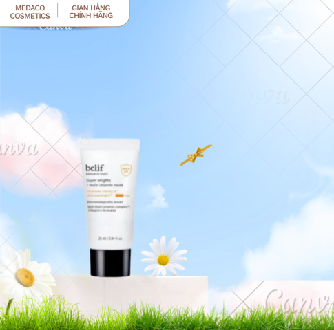 [Chính hãng] Mặt Nạ Ngủ Dưỡng Sáng Da Belif Super Knight Multi Vitamin Mask 25ml