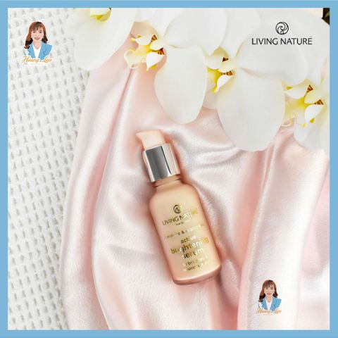 Serum dưỡng trắng da, đều màu da New Zealand Living Nature Active Brightening Serum 30ml