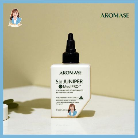 Dầu gội dạng lỏng sạch da đầu Đài Loan AROMASE Juniper MediPRO Scalp Purifying Liquid Shampoo 80ml