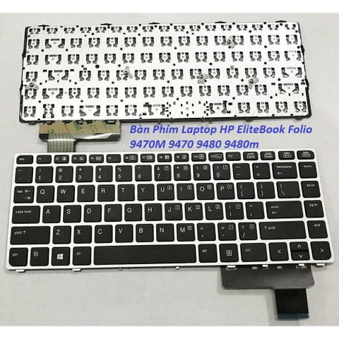 Bàn Phím Laptop HP EliteBook Folio 9470M 9470 9480 9480m