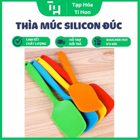 Thìa múc silicon đúc (Màu ngẫu nhiên) (TH547)