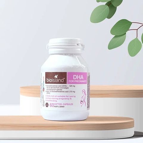 Viên Uống DHA Bioisland Cho Mẹ Bầu Và Sau Sinh Giúp Tăng Cường Trí Não Cho Mẹ - Phát Triển Não Bộ Thai Nhi