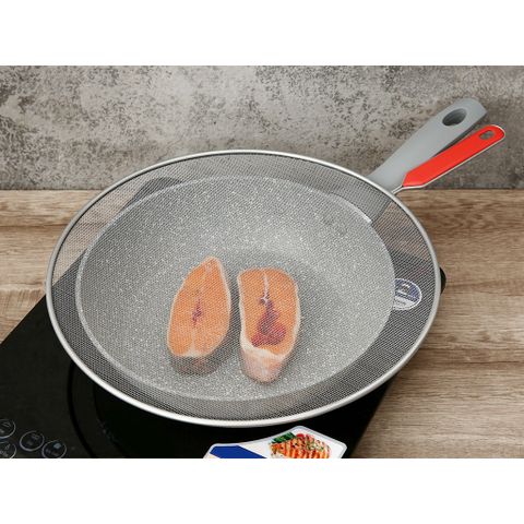 NẮP LƯỚI ĐẬY CHẢO NÚT NHỰA HOẶC CÓ TAY CẦM (TH596)