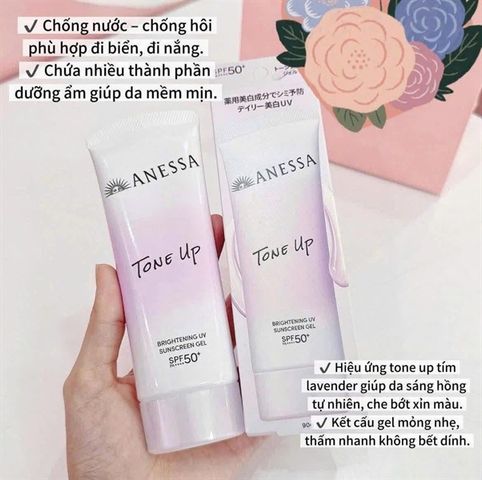 Kem Chống Nắng Anessa Gel Tone Up 90g Nhật Bản 749339