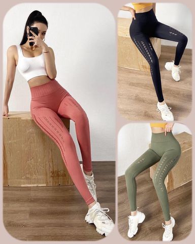 QUẦN DÀI THỂ THAO NỮ TẬP GYM,YOGA THÔNG LỖ CỰC MÁT
