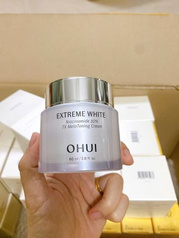 Kem Dưỡng Sáng Da Chuyên Sâu OHUI Extreme White Niacinamide 10% TX Melatoning Cream 60ml