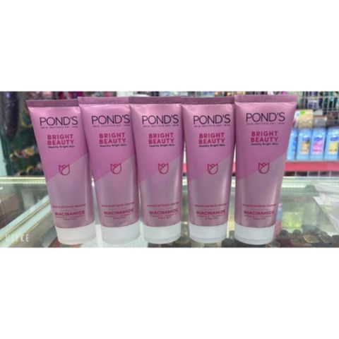 Sữa Rửa Mặt Pond’s Bright Beauty Vitamin C & Niacinamide – Sạch Sâu, Sáng Da 3X Hiệu Quả - 50G