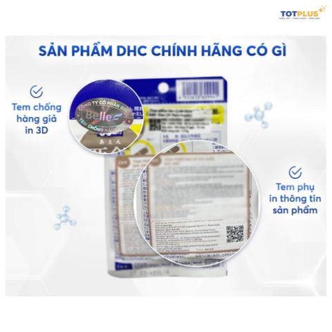 Canxi DHC Calcium - Thực Phẩm Bảo vệ Sức Khỏe - Hàng Chính Hãng