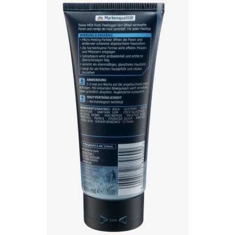 Sữa tắm gội 3in1,sữa rửa mặt BALEA MEN làm sạch bụi bẩn, duy trì độ ẩm cho da