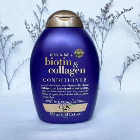 Gội xả BIOTIN COLLAGEN tím giúp mọc tóc,ngăn rụng tóc,xử lý các vấn đề tóc thưa,tóc mỏng,tóc khô,dễ gãy rụng