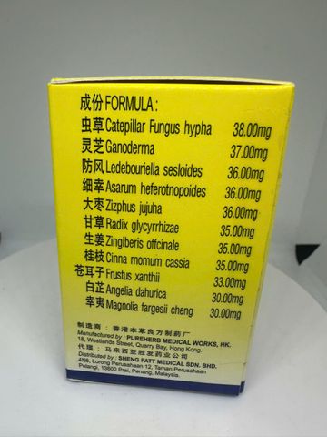 VIÊM MŨI XOANG LINH CHI TỶ TIÊN 30 VIÊN MALAYSIA - HỖ TRỢ MIỄN DỊCH HÔ HẤP