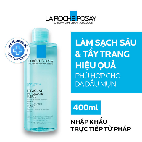 Nước Tẩy Trang La Roche-Posay 400ml – Làm Sạch Sâu, Dịu Nhẹ Cho Da Nhạy Cảm 752939