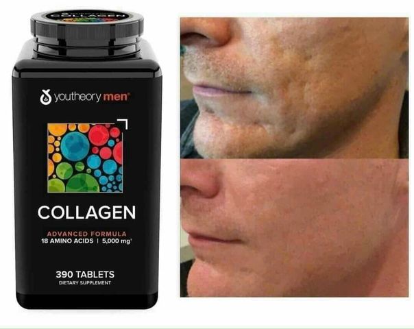 ‼️COLAGEN DÀNH CHO NAM ‼️ Xuất xứ mỹ 🇺🇸  🙋‍♂️💁‍♂️ Collagen Youtheory Men's Type 1 2 & 3 lọ 390 viên