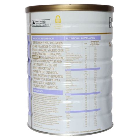 Sữa Blackmores số 2 Follow on Formula 900g Úc cho trẻ 6-12 tháng tuổi