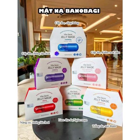 Combo 10 Mặt Nạ Banobagi Dưỡng Da Hàn Quốc Đủ Loại Mẫu Mới Nhất [ Chính Hãng ]