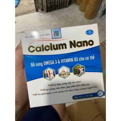 Liquid Calcium Nano bổ sung canxi Chống Còi Xương Loãng Xương kém phát triển, ngăn ngừa thoát hóa cho Xương chắc khỏe