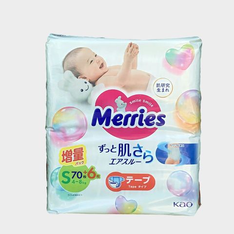 Tã Giấy Meires Nhật Bản Tiện Lợi Dán & Quần Cho Bé Sơ Sinh Đến Bé Tập Đi An Toàn Không Kích Ứng
