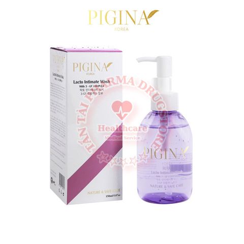 ✅[CHÍNH HÃNG, CHO KIỂM HÀNG] Dung dịch vệ sinh phụ nữ Pigina 150ml - Pigina Lacto Intimate Wash