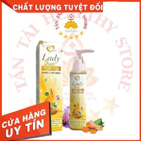 ✅[CHÍNH HÃNG, CHO KIỂM HÀNG] Dung dịch vệ sinh ngăn nấm ngứa, viêm nhiễm, cho nam nữ và bé từ 2 tuổi LADY QUEEN 150mL