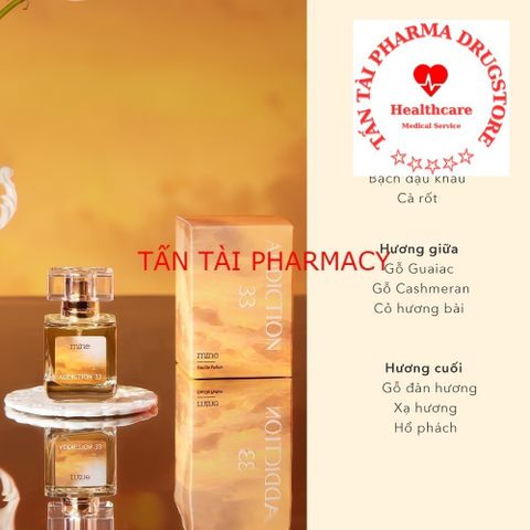 ✅[CHÍNH HÃNG, CHO KIỂM HÀNG] Nước hoa mine Addiction 33 30ml