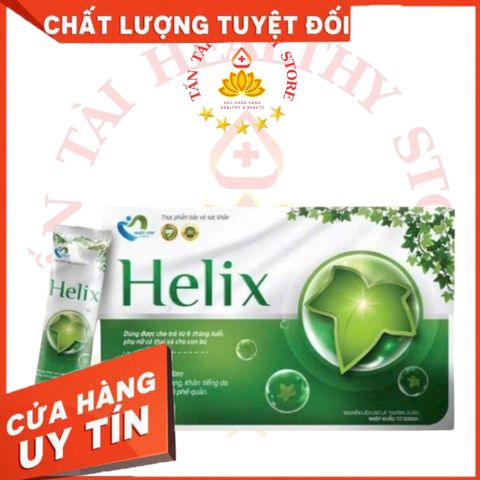 ✅[CHÍNH HÃNG, CHO KIỂM HÀNG] Siro giảm ho bổ phế phổi ích mẫu lợi nhi cho cho cả nhà HELIX - Hộp 30 gói