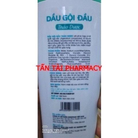 ✅[CHÍNH HÃNG, CHO KIỂM HÀNG]  Dầu gội và dầu xả thảo dược Kingphar - sạch gàu, mềm mượt, giảm gãy rụng