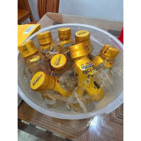 NƯỚC UỐNG NGHỆ VÀ TRÁI CÂY LÀM DỊU CƠN SAY 10 CHAI X 100ML