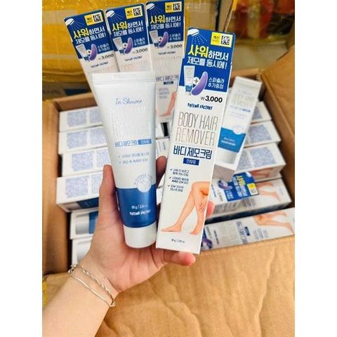 Kem tẩy lông toàn thân Freemo factory in shower body hair remover 80g
