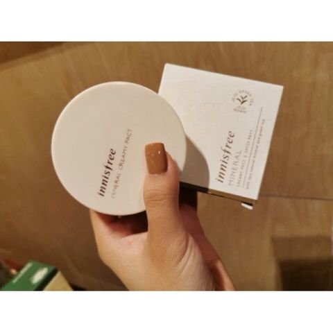 Phấn Phủ Innisfree Mineral Creamy Pact SPF25 PA++
