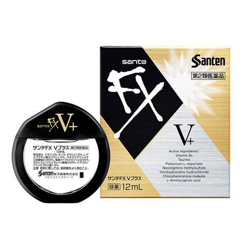 Nước Nhỏ Mắt Sante Fx Neo 12ml, chiết xuất vitamin E, B2 và B6 hỗ trợ điều tiết thị lực
