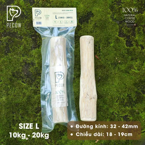 (Size L) Thanh gỗ gặm cho thú cưng từ gỗ cà phê - Giảm căng thẳng và lo âu