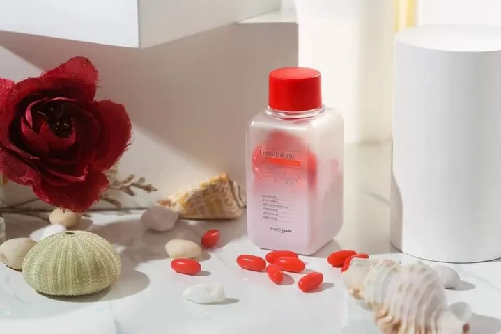 angel's liquid glutathione ever collagen Hàng nhập khẩu) Viên Uống Trắng Da Hàn Quốc 72 Viên Face personal care Size:500G GHK-Cu Cosmetic Copper Peptide