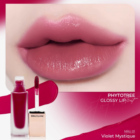 (Hàng nhập khẩu) Son tint bóng Phytotree Glossy Lip Tint