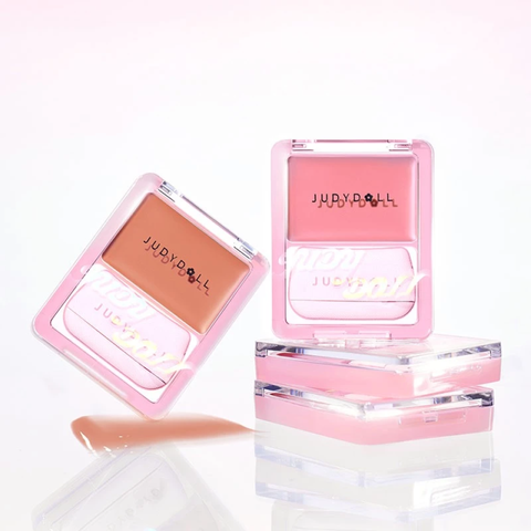 (Hàng nhập khẩu) Má hồng kem Judydoll Glow Blush Balm kèm mút