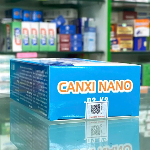 Viên uống Canxi Nano – D3 – K2 Kingphar hỗ trợ bổ sung canxi