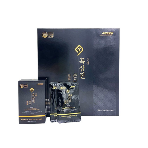 (Hàng nhập khẩu) Nước Hắc Sâm Daedong Nguyên Chất Hộp 30 gói 60ml