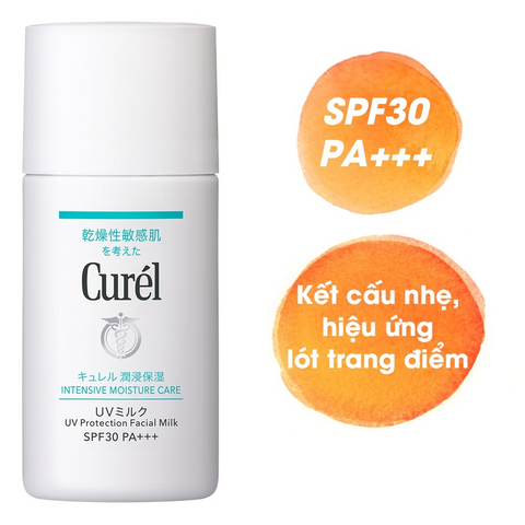 (Hàng nhập khẩu) Sữa Chống Nắng Curél Intensive Moisture Care UV Protection SPF30 PA+++