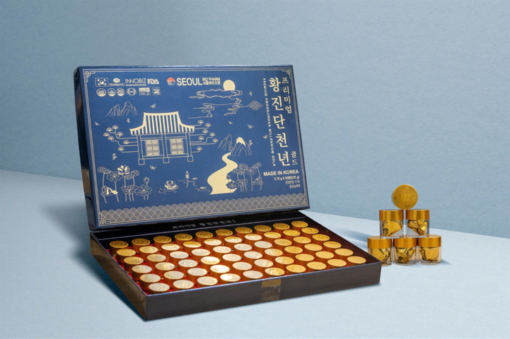 (Hàng nhập khẩu) Viên hoàn Premium Hwangjindan Millennium Gold Hàn Quốc
