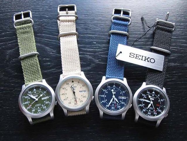 Review đồng hồ Seiko 5 quân đội chính hãng