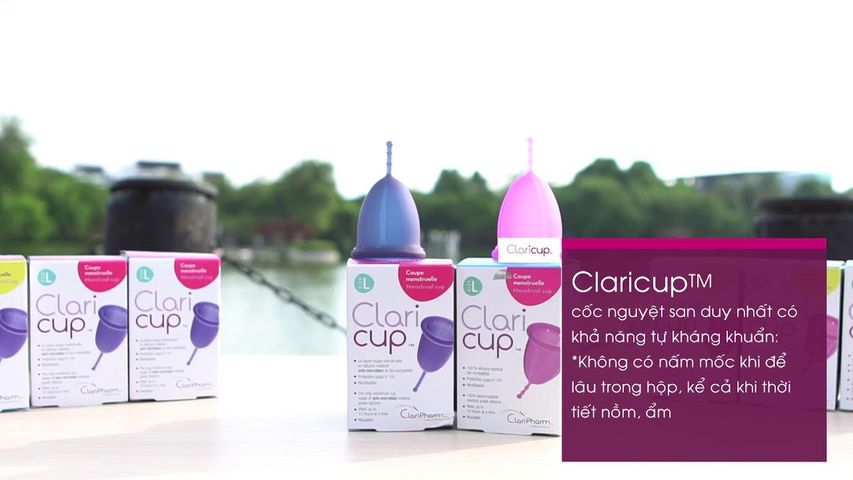 CÁCH SỬ DỤNG CỐC NGUYỆT SAN CLARICUP THUẬN TIỆN