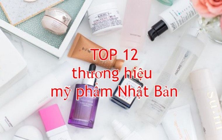 Top 12 thương hiệu Mỹ Phẩm Nhật Bản được mua nhiều tại Việt Nam